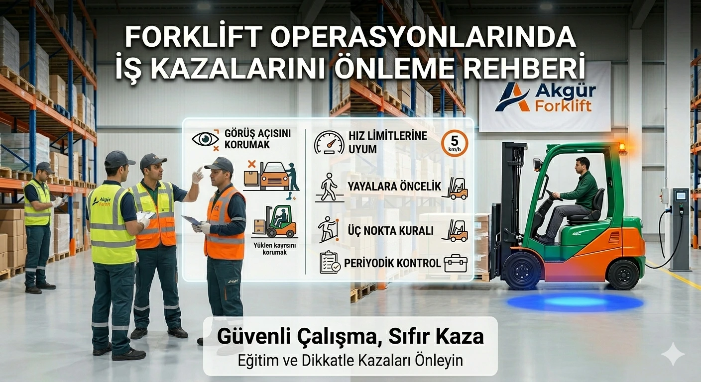 Forklift Operasyonlarında İş Kazalarını Önleme Rehberi