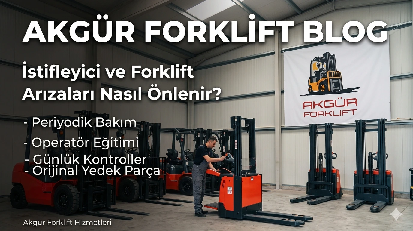 İstifleyici ve Forklift Arızaları Nasıl Önlenir?